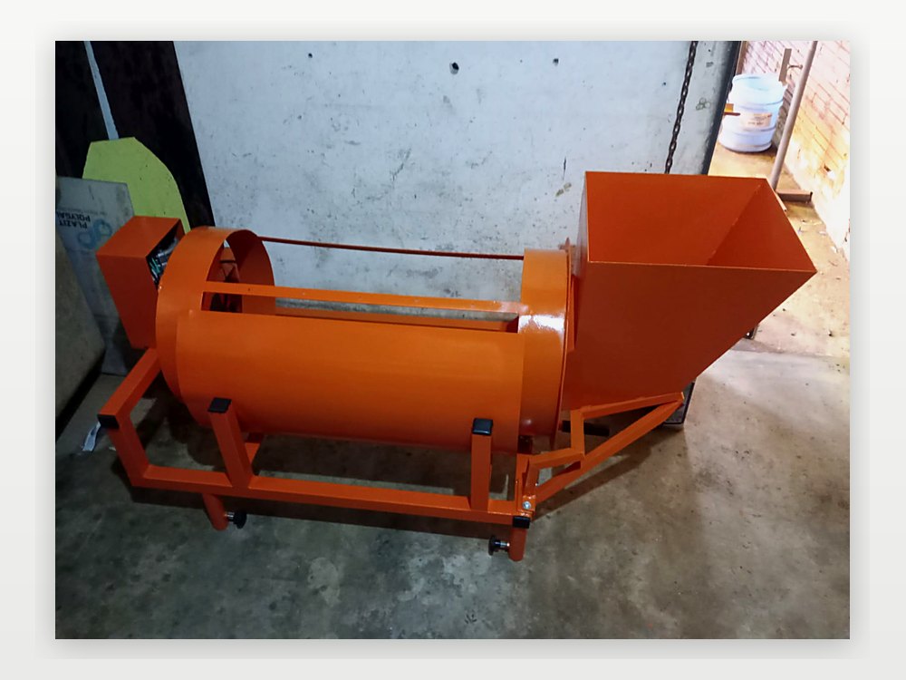 Peneira Rotativa Industrial fabricada pela TCMAQ